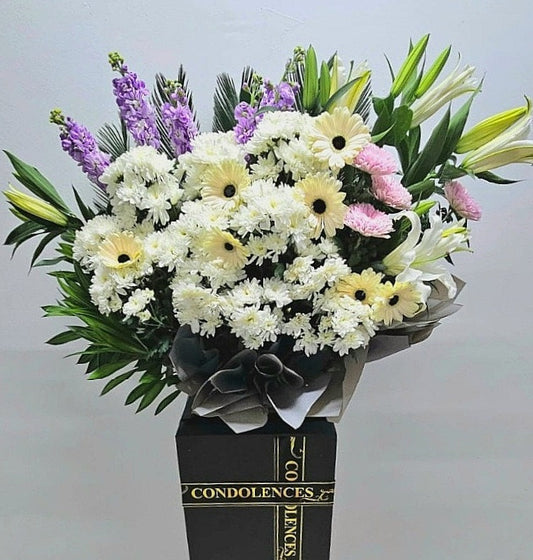 Floral Stand / Wreath Arrangements (Condolence 08)