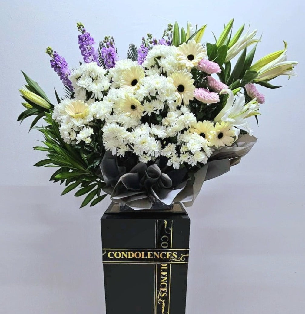 Floral Stand / Wreath Arrangements (Condolence 08)