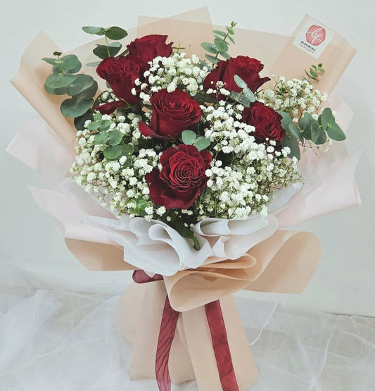 Bouquet - Red roses