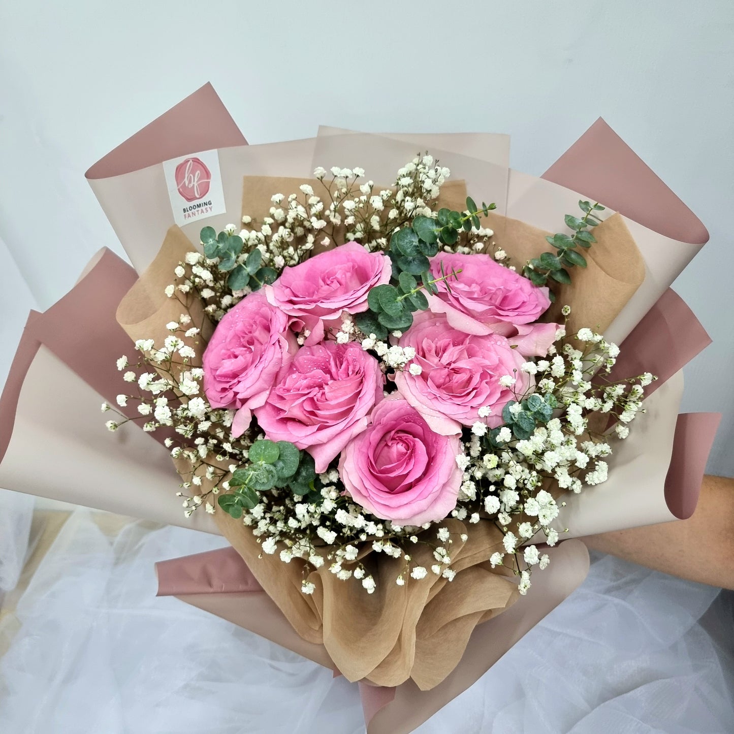 Bouquet - Pink roses